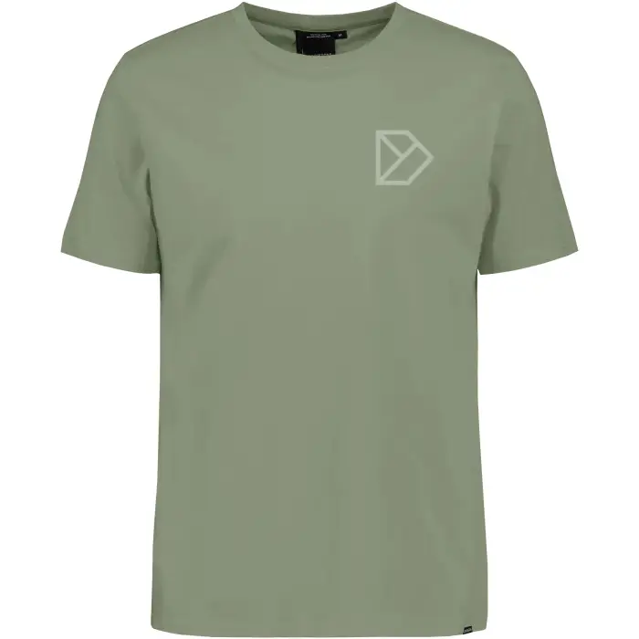 Didriksons T-shirt in cotone Harald See You Outside Vert