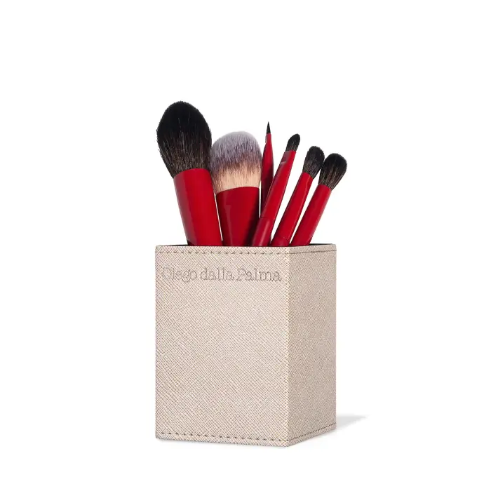 Diego Dalla Palma Essential Pro Brush Set - Set Pennelli Professionali Viso E Occhi - Pennelli