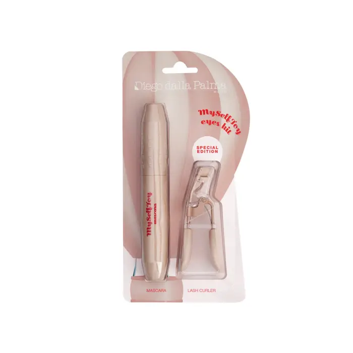 Diego Dalla Palma KIT MYSELFTOY mascara + PIEGACIGLIA BEIGE/NUDE - Cofanetto Make Up