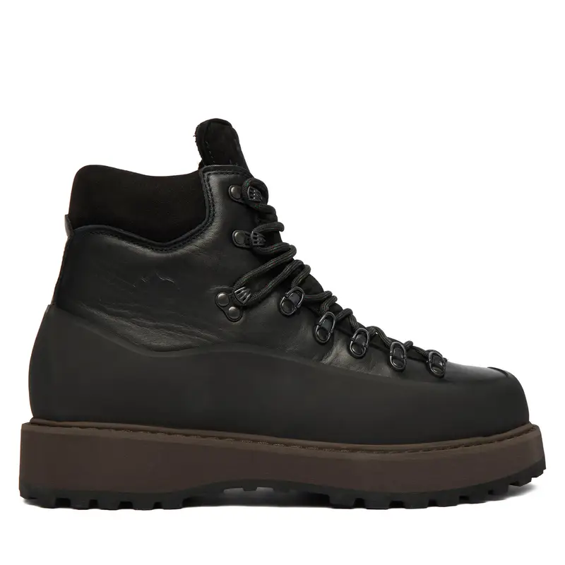 Diemme Polacchine Roccia Vet Due Gomma DI24FWRVM-F03L007BLK Nero