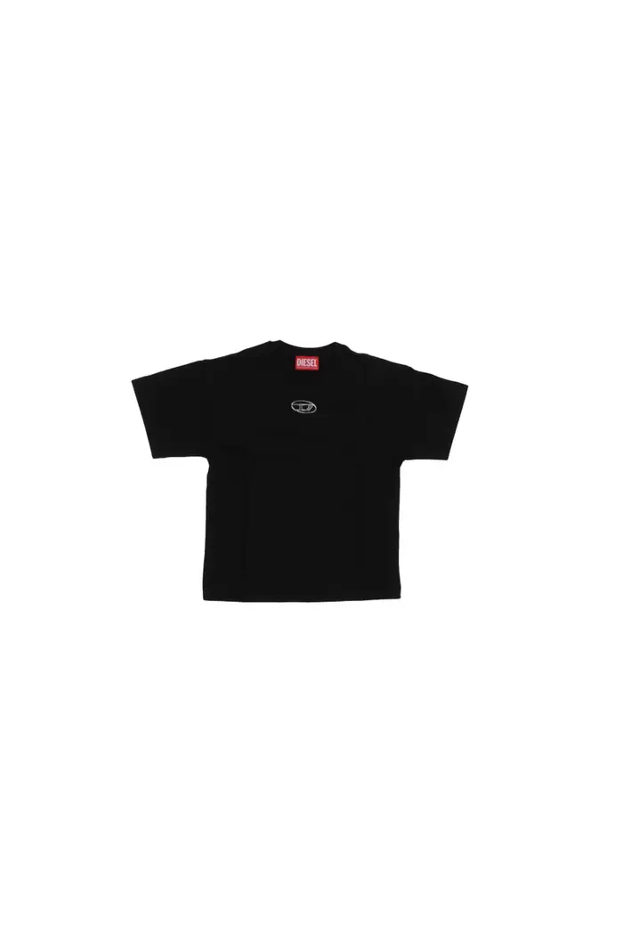 Diesel bambino t-shirt j02022-00yi9 k900 tmarcus over nero BLACK