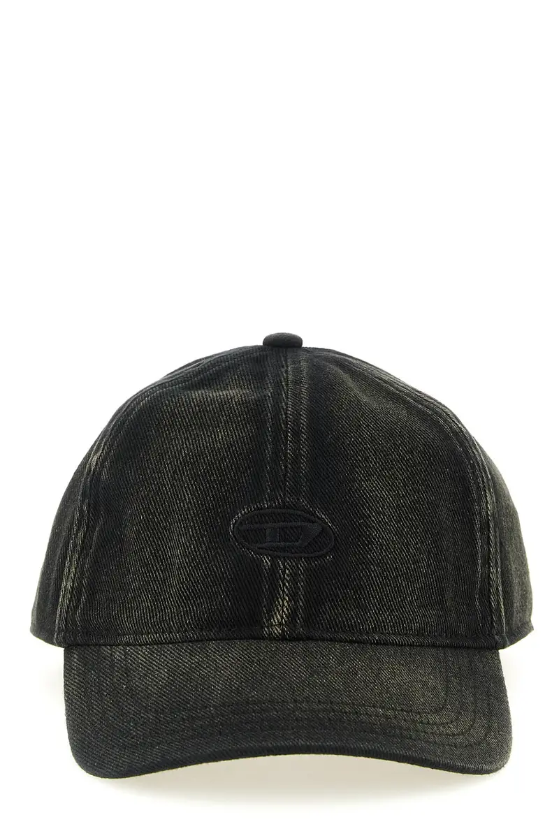 DIESEL Cappellino 'C-Run-Wash' Nero
