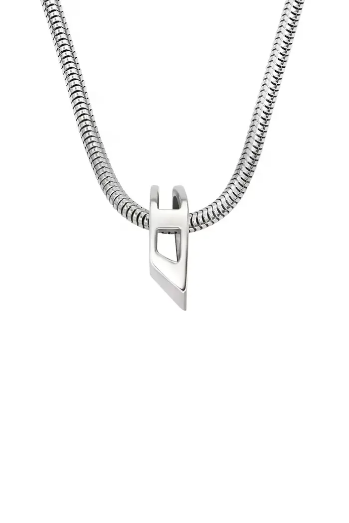 collana con ciondolo da donna acciaio inossidabile Argento