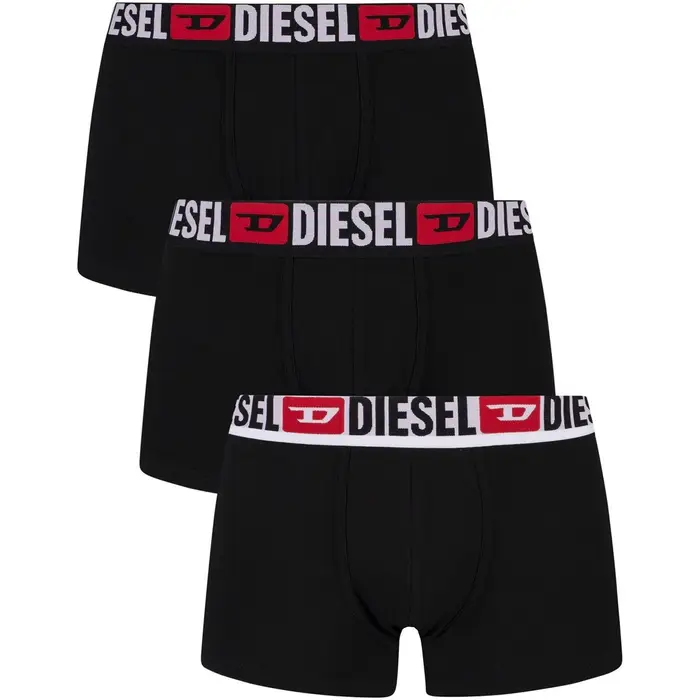Diesel Mutande uomo Confezione da 3 pezzi Damien Trunks Nero