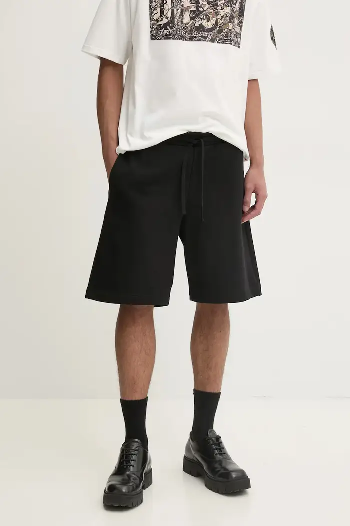 Diesel pantaloncini P-CROWN-DOVAL-PJ SHORTS Nero