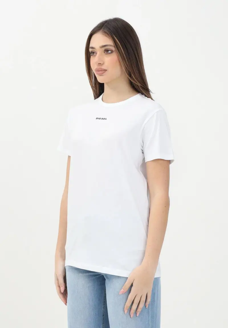 Diesel T-shirt Donna Nero 3103393
