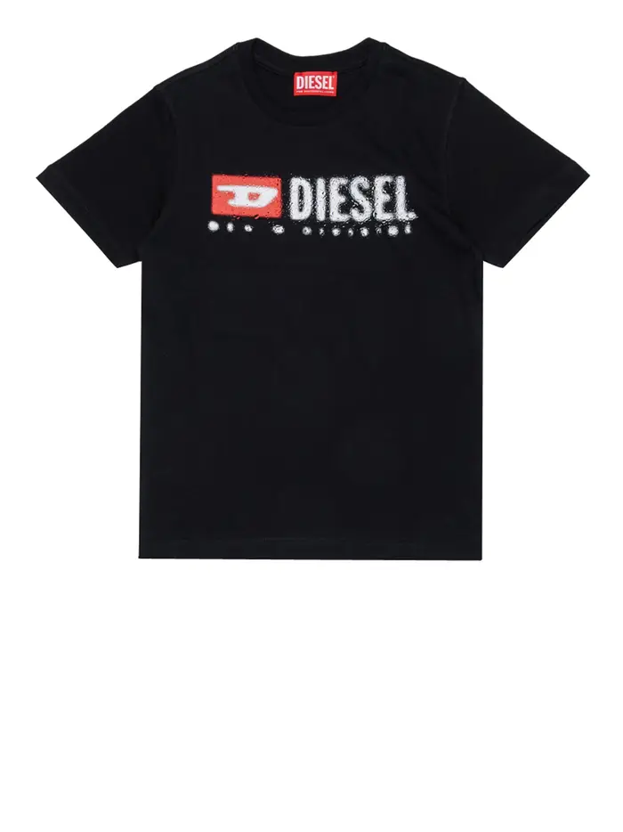diesel T-shirt Bambino Nero 5277403