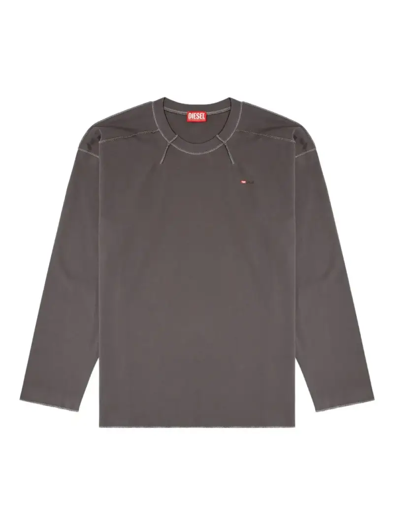 Diesel T-shirt Grigio 4021399