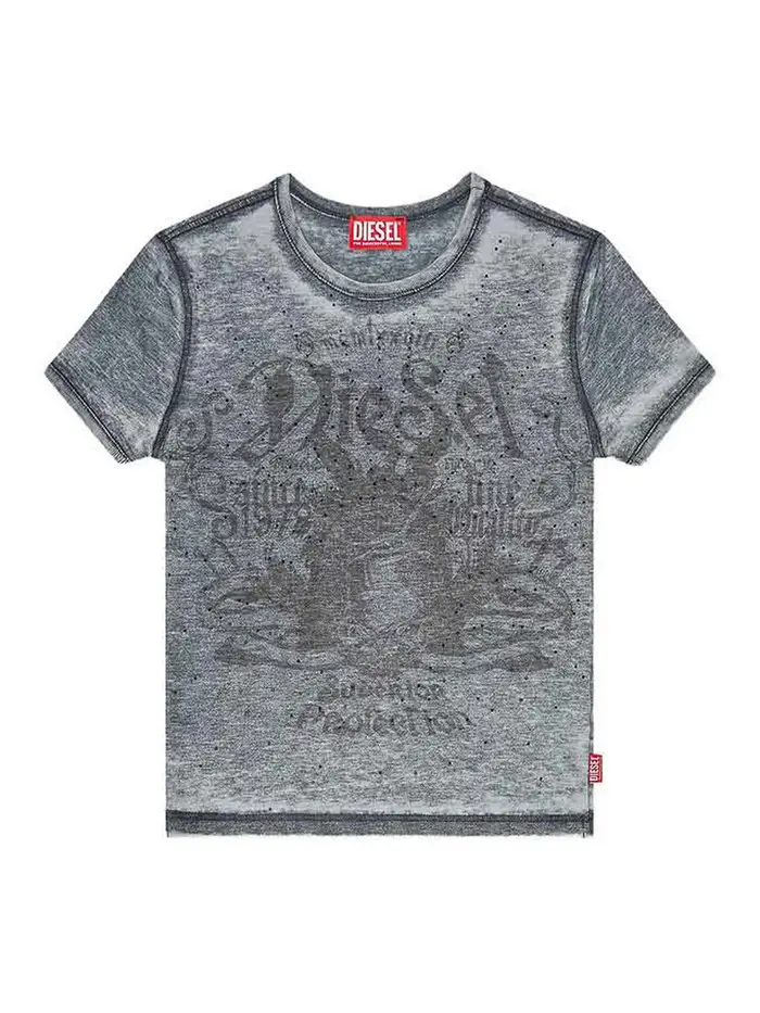 Diesel T-shirt Grigio