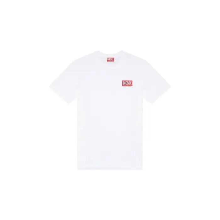 Diesel T-shirt & Polo A11593 0NIAR T-NLABEL-L1-100 Bianco