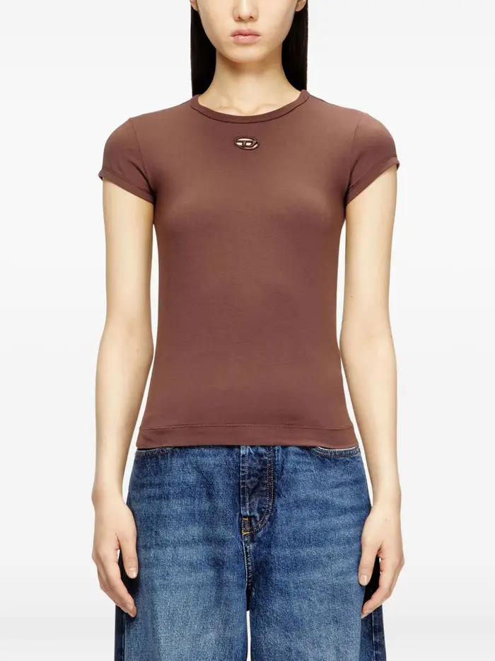 Diesel t-shirt t-angie-od donna marrone OTHER