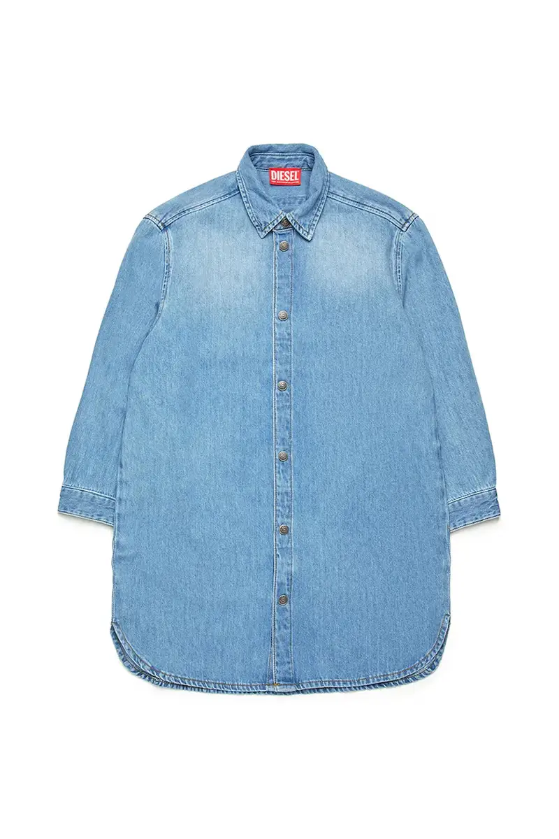 Diesel vestito jeans bambino/a DEBBLI DRESS colore blu J02163