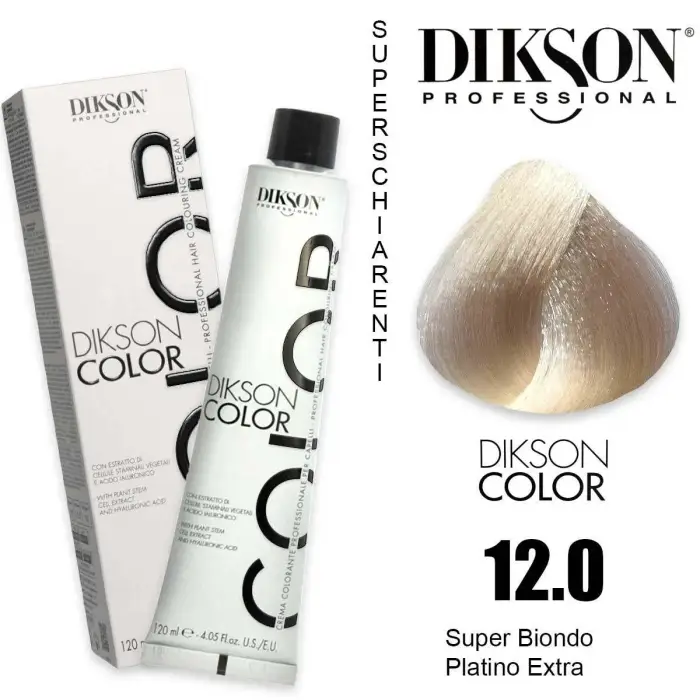 Dikson color 120 ml 12 0 super biondo platino extra