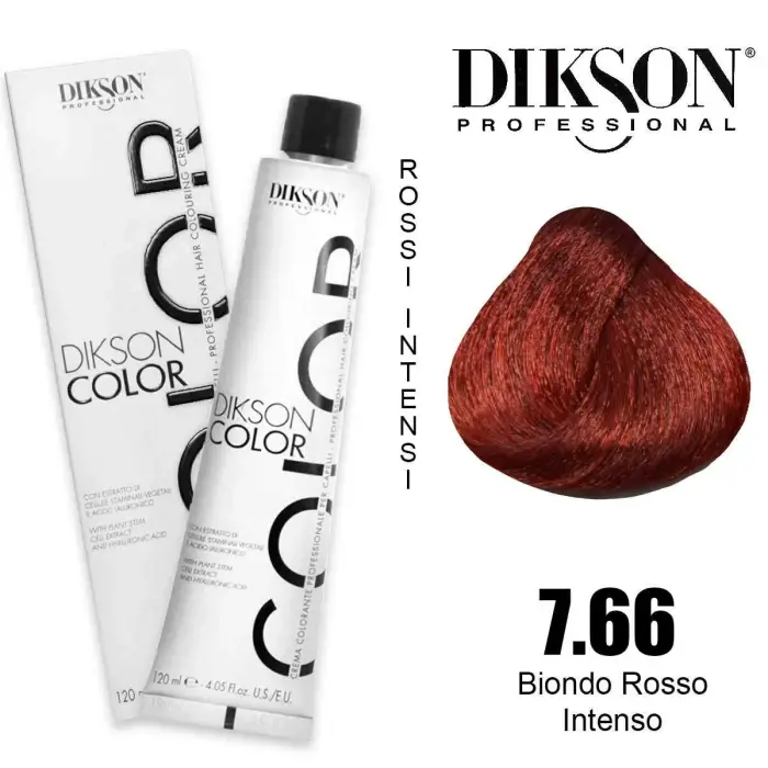 Dikson color 120 ml 7 66 - 7rr biondo rosso intenso