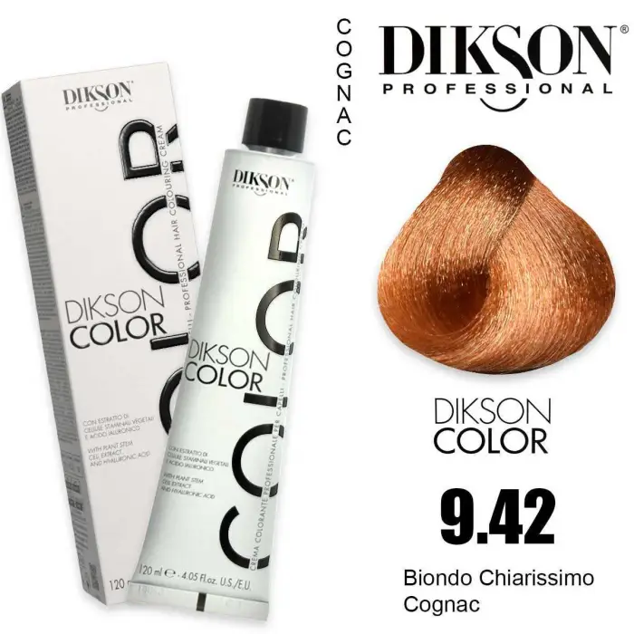Dikson color 120 ml 9 42 biondo chiarissimo cognac