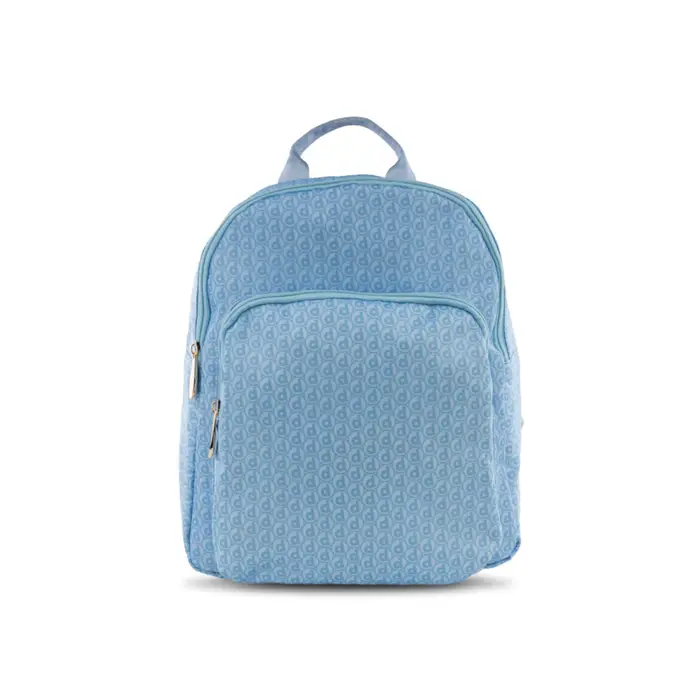Zaino azzurro Dimensione Danza da donna in stampa multilogo
