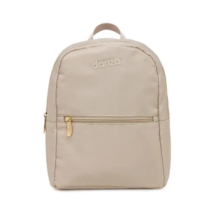 Zaino beige Dimensione Danza da donna con logo