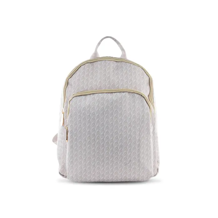 Zaino beige Dimensione Danza da donna in stampa multilogo