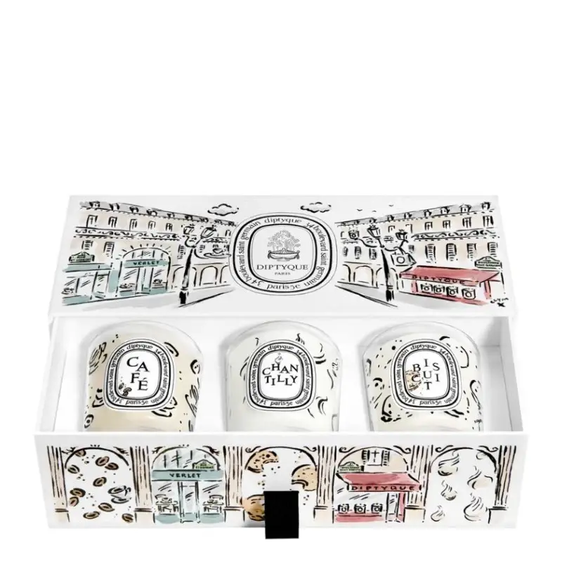 diptyque Assortimento di 3 candele profumate 3x70gr