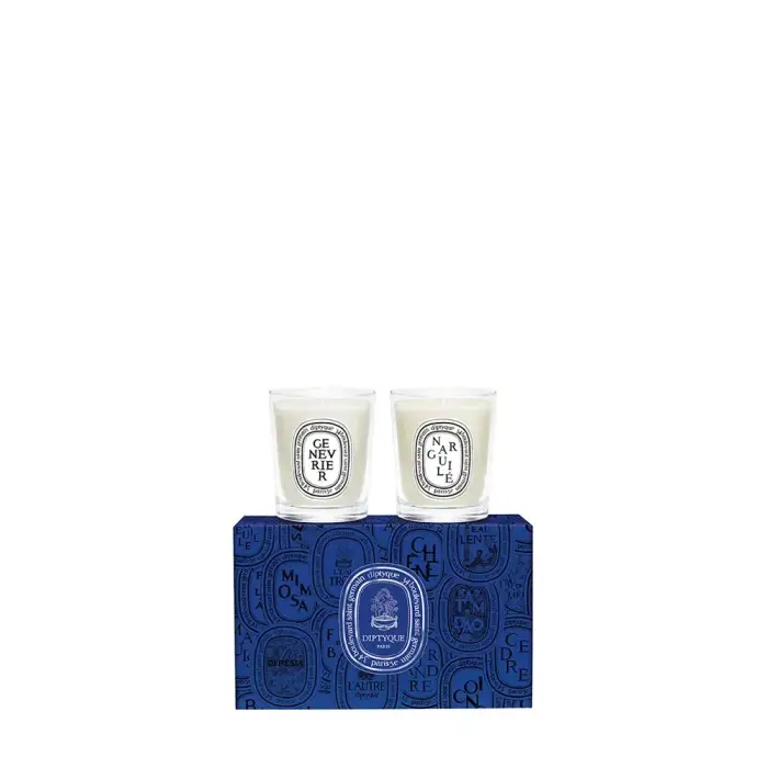 Diptyque Narguilè & Genevrier cofanetto candele - 2 X 70 GR