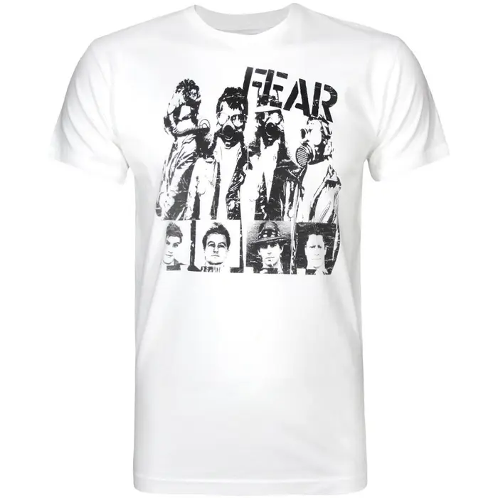 Dirty Cotton Scoundrels T-shirts a maniche lunghe Fear Masks Bianco