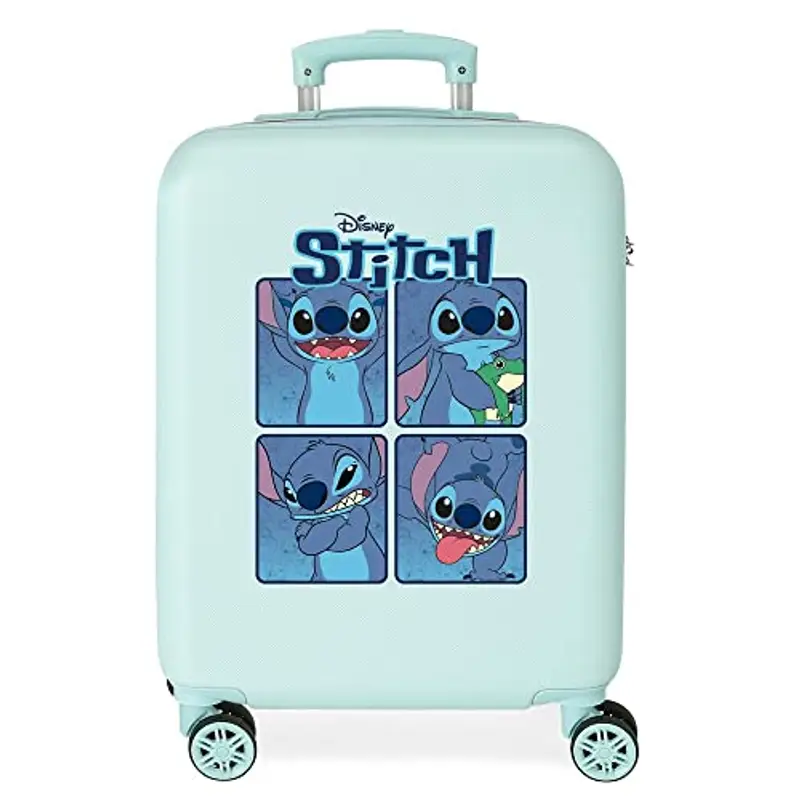 Disney Adorabile Stitch Bagagli- Bagagli per bambini Unisex - Bambini e ragazzi Turquesa