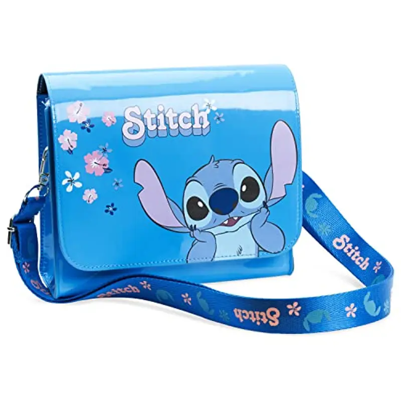 Disney Borsetta Bambina - Stitch Frozen Borsa Bambina Borsa Tracolla Regolabile Stitch Gadget Originale Borse Bambina Idea Regalo