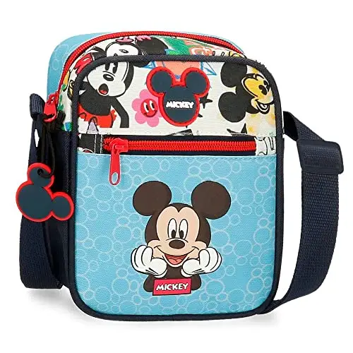 Disney Mickey Be Cool Astuccio Blu 22x12 cm Poliestere