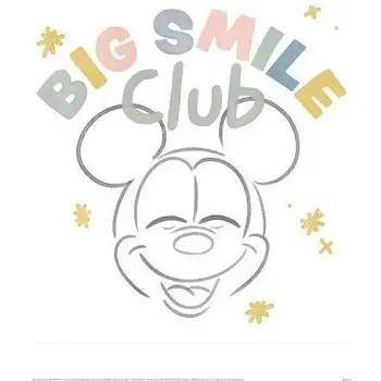 Disney Poster 40 cm x 40 cm PM4950 Bianco