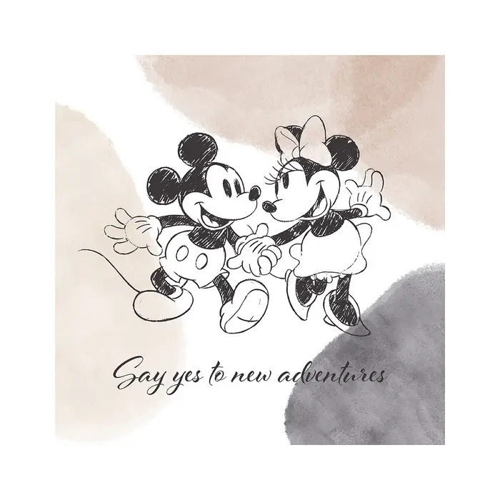 Disney Poster 40 cm x 40 cm PM7172 Nero
