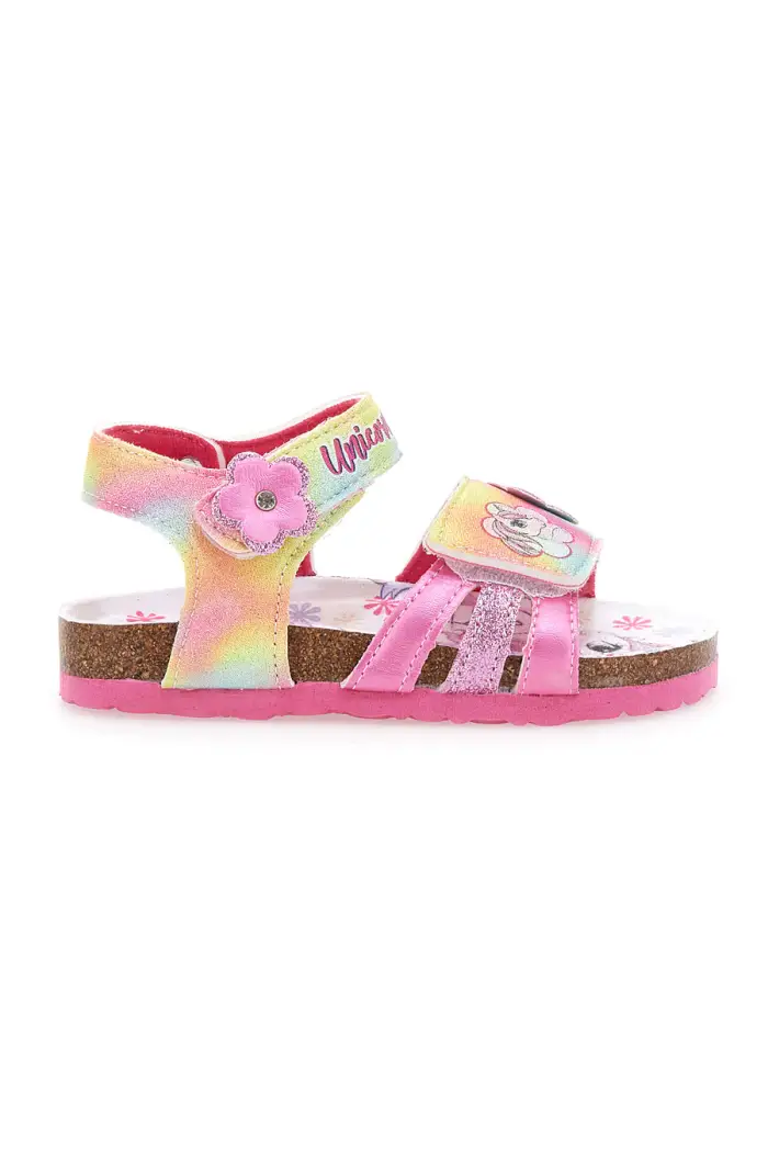 DISNEY Sandali Multicolore con Unicorno 80100083 [FUXIA]
