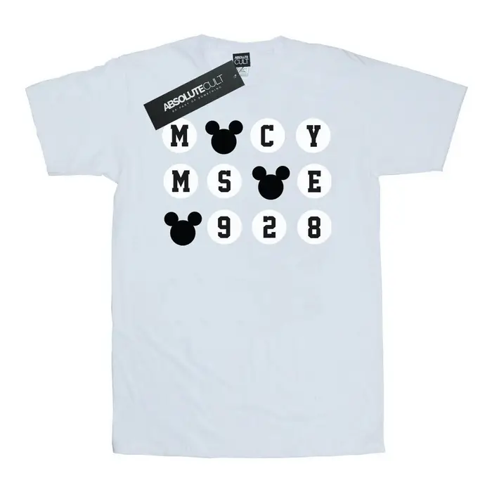 T-shirts a maniche lunghe Disney 1928 Bianco