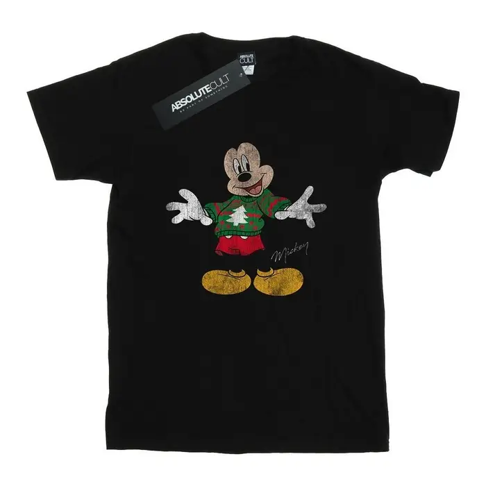 T-shirts a maniche lunghe Disney BI50979 Nero