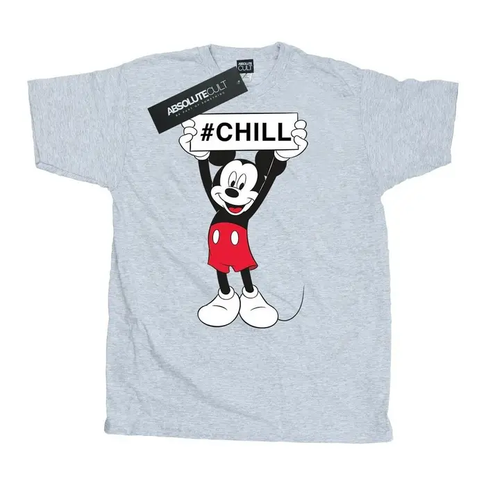 T-shirts a maniche lunghe Disney Chill Grigio