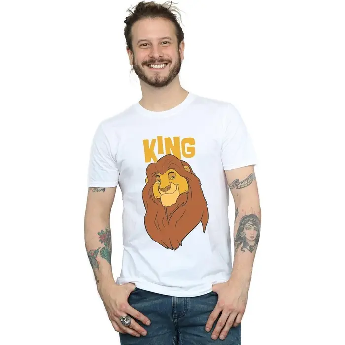Disney T-shirts a maniche lunghe The Lion King Bianco