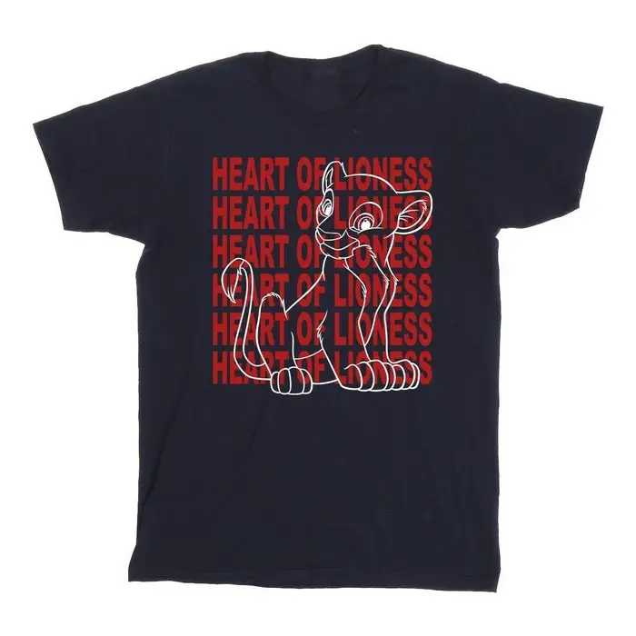 Disney T-shirts a maniche lunghe The Lion King Heart Of A Lioness Blu