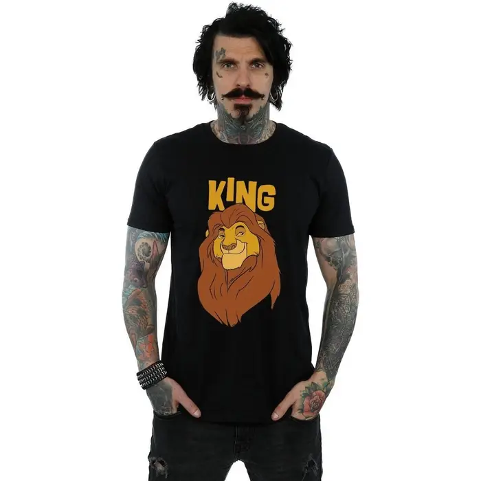 Disney T-shirts a maniche lunghe The Lion King Nero