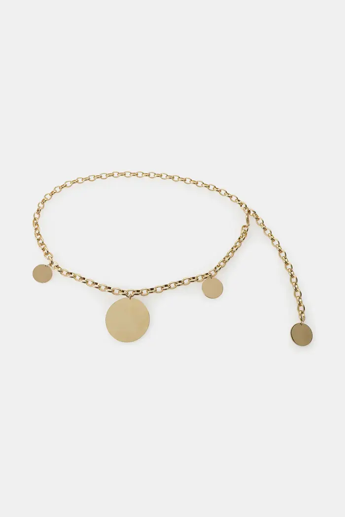 Dixie Cintura catena con maxi pendenti tondi