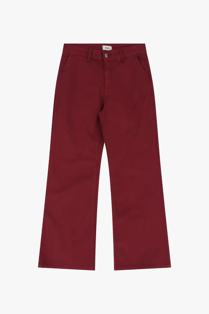Dixie Jeans a gamba ampia con vita alta