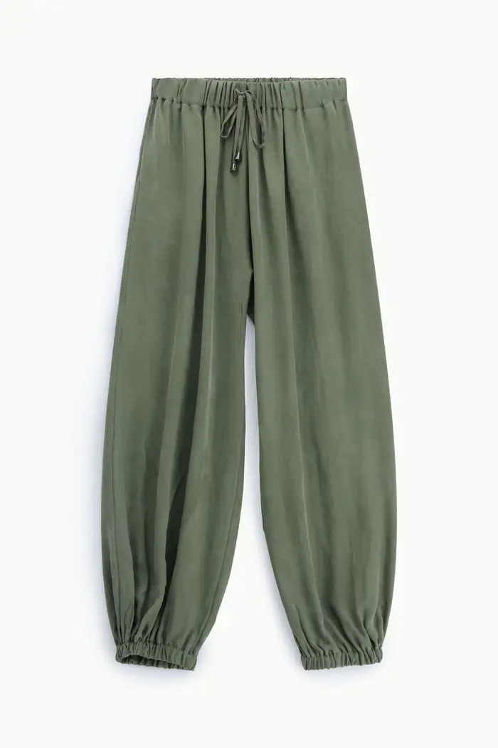 Dixie Pantaloni jogging ampi con polsini elastici