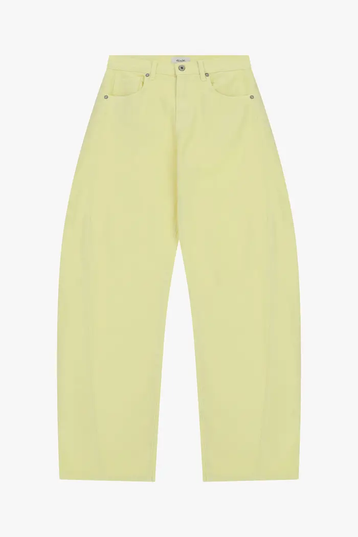 Pantaloni palazzo vita alta con gamba ampia