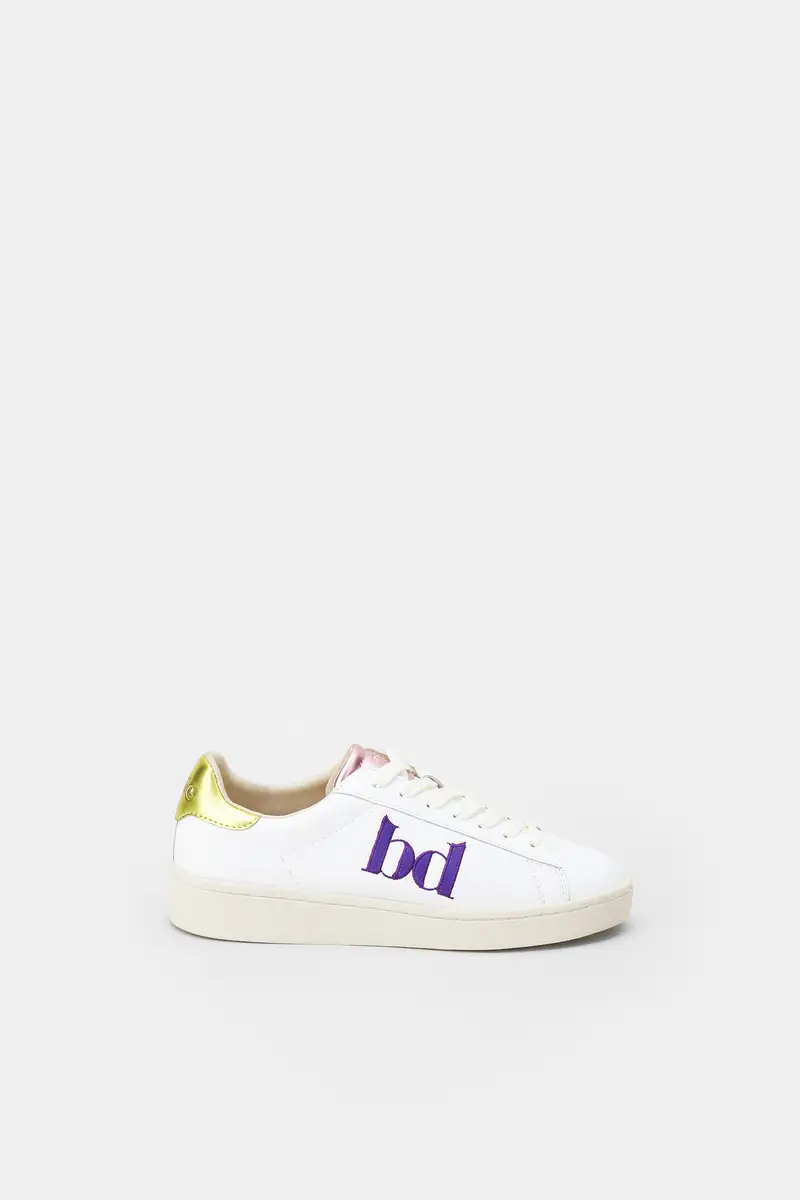 Dixie Sneakers con linguetta posteriore a contrasto e logo