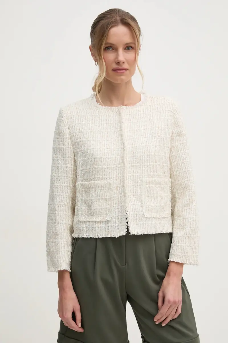 DKNY giacca donna colore beige DJ4J6078