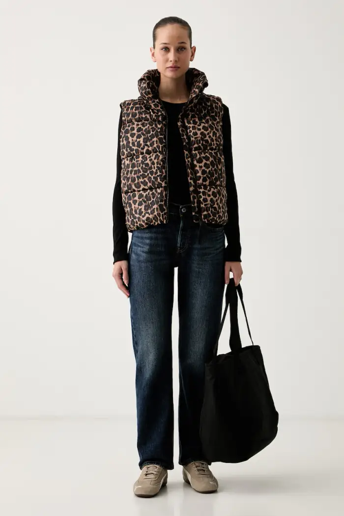 DKNY gilet da donna Beige