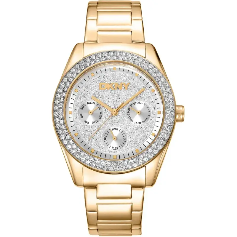 DKNY Orologio da donna Chambers Multi Glitz