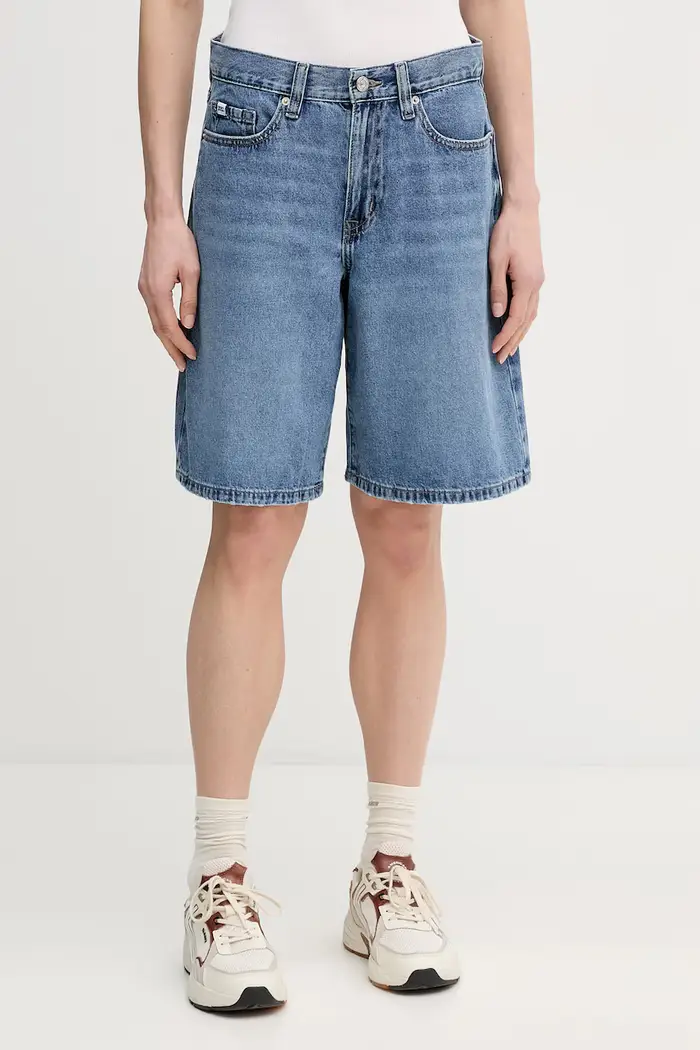 DKNY pantaloncini di jeans Blu