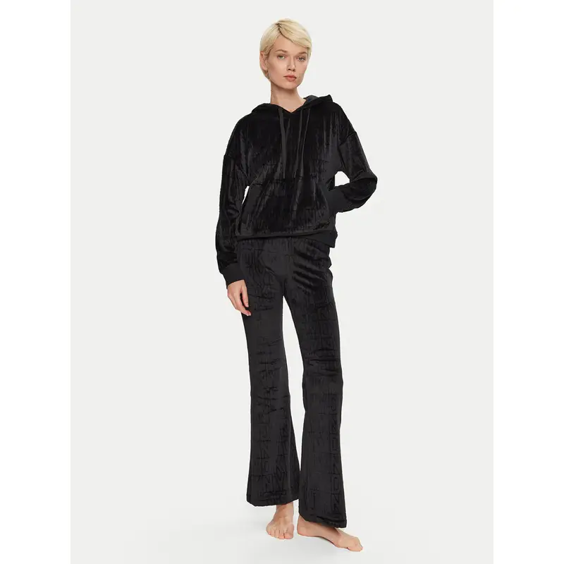 DKNY Pigiama YI80034 Nero Relaxed Fit