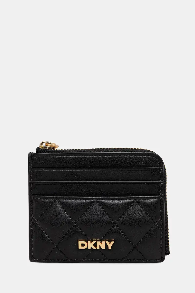 DKNY portafoglio in pelle donna colore nero R521KL12