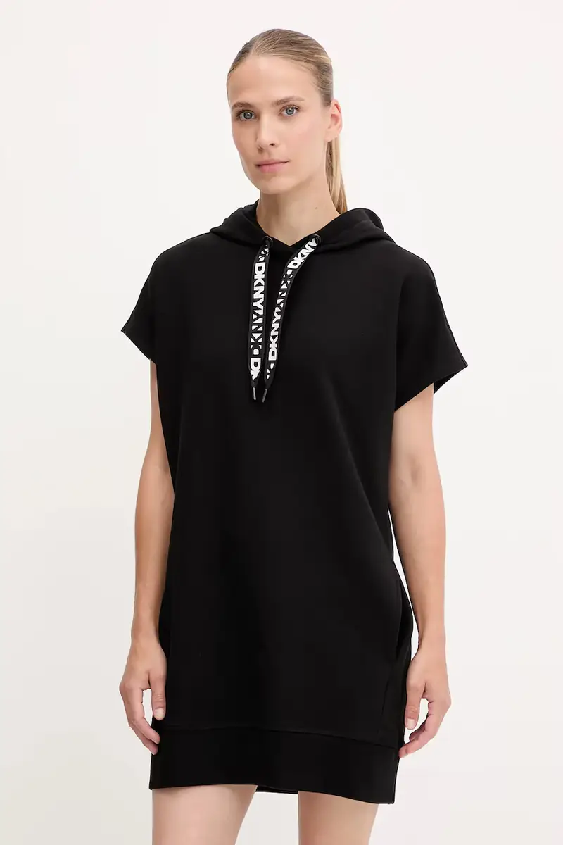 DKNY vestito colore nero DP5D4908