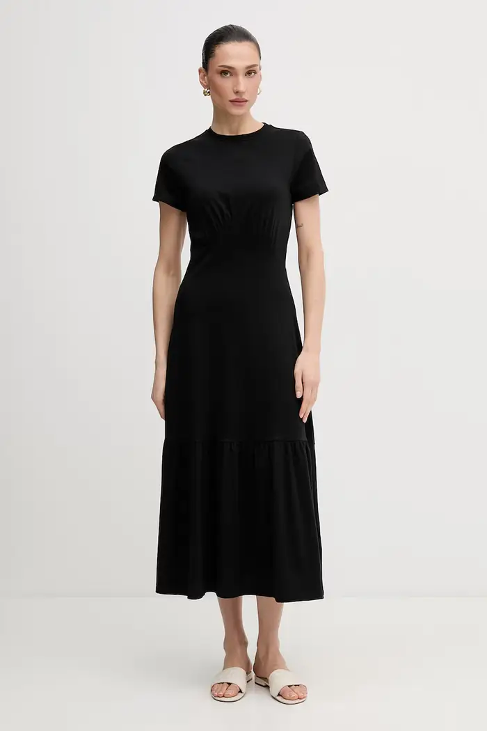 DKNY vestito in cotone Nero